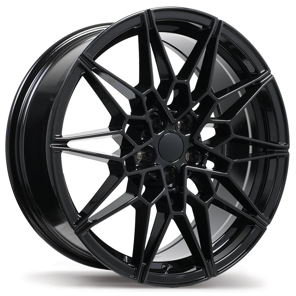 R266 19x8.0 5x112mm +25 66.6mm BLK