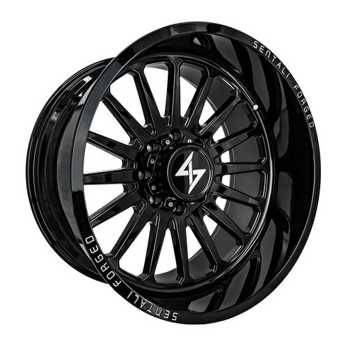 Sentali Forged Gloss Black 26x14 8x170