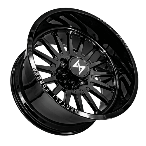 Sentali Forged Gloss Black 26x14 8x170